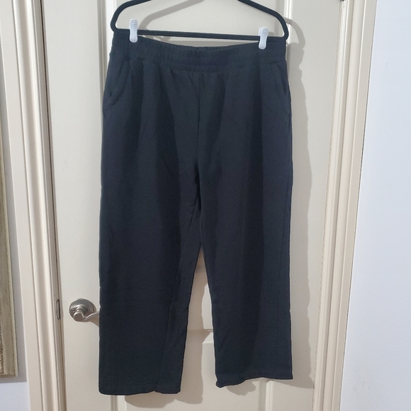 Dynamite Wide Leg Black Joggers - Picture 4 of 7